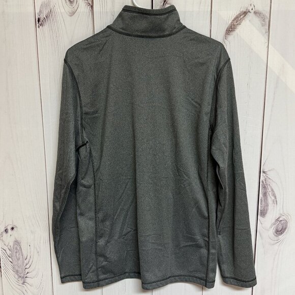 The North Face Tech Glacier 1/4-Zip Men’s Large Gray Fleece EUC - Picture 3 of 9